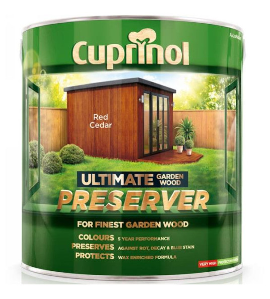 WOOD PRESERVER 1L RED CEDAR CUPRINOL