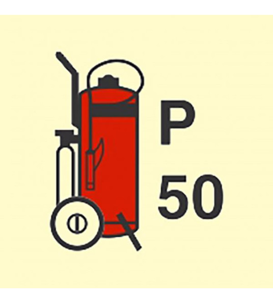 SIGN WHEELED EXT POWDER P50