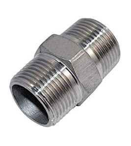 NIPPLE 33N/4 1/4 CP BRASS