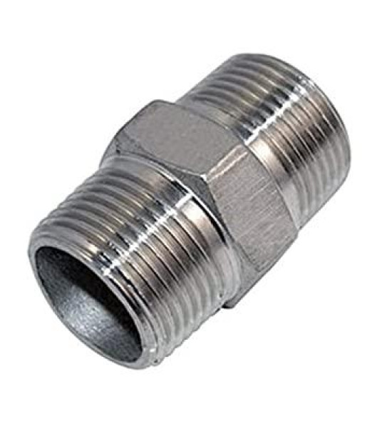 NIPPLE 33N/4 1/4 CP BRASS