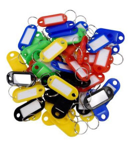 PLASTIC KEY TAG SMALL