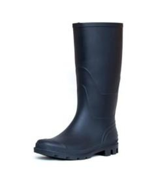 LONG PVC BOOTS 42 BLACK