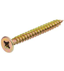CHIPBOARD SCREWS 4.5X50MM 200PCS
