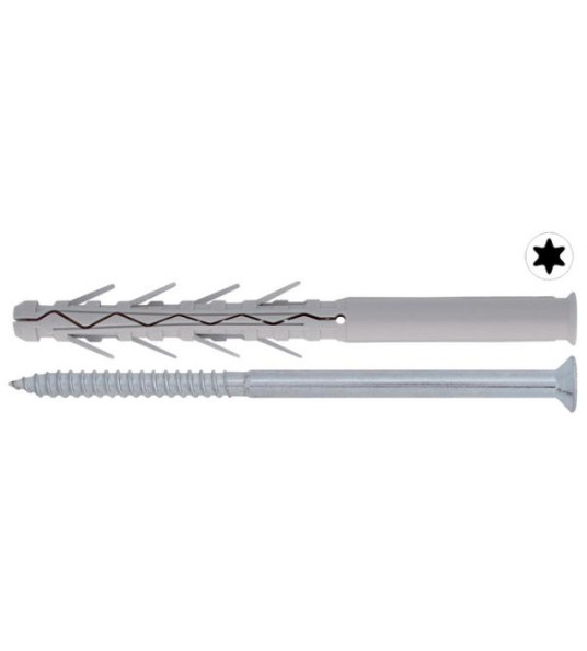 FIXING SCREW 8X80MM S.STEEL TORX