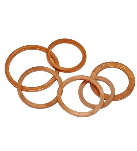 COPPER WASHER 10X16MM DIN7603