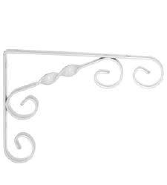 ORNAMENTAL BRACKET 230MM WHITE