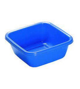 SQUARE PLASTIC BASIN 38CM