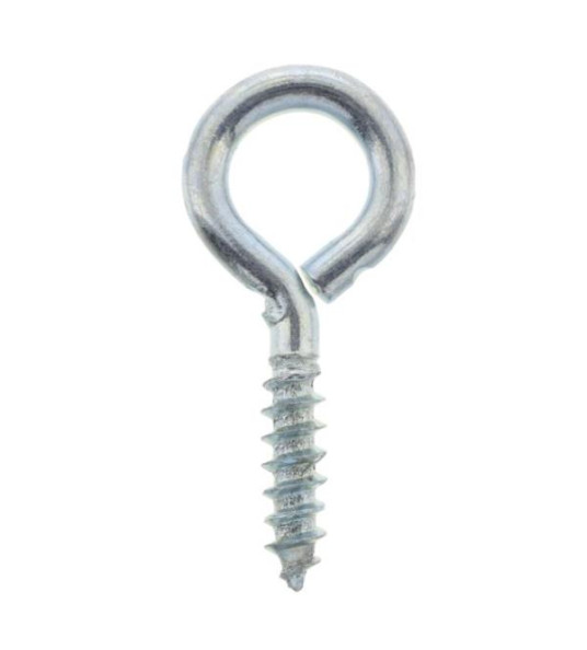 SCREW EYE 25X10MM GALVANIZED