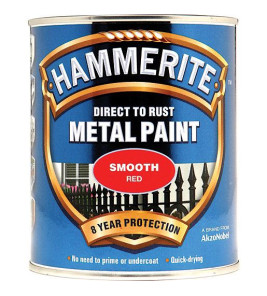 HAMMERITE RED SMOOTH 750ML