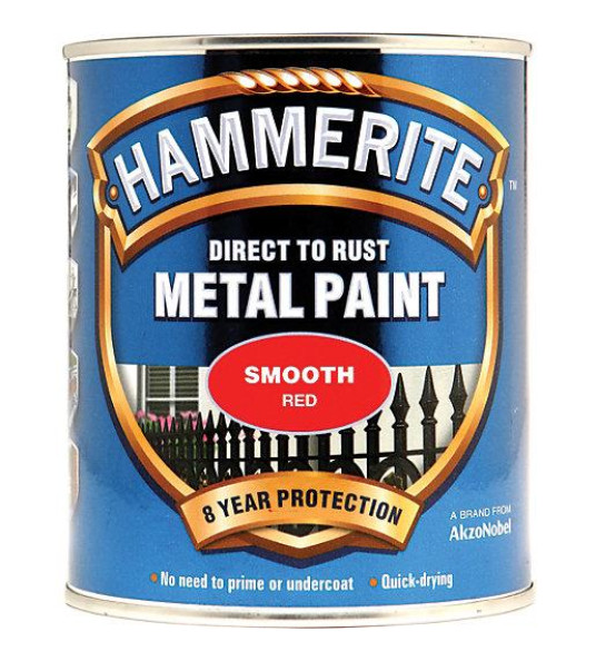 HAMMERITE RED SMOOTH 750ML HAMMERITE RED SMOOTH 750ML