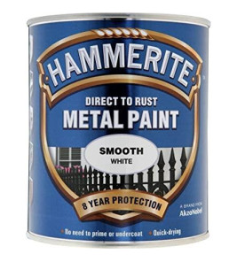 HAMMERITE 250ML SMOOTH WHITE