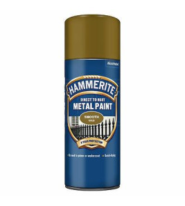 HAMMERITE AEROSOL GOLD SMOOTH