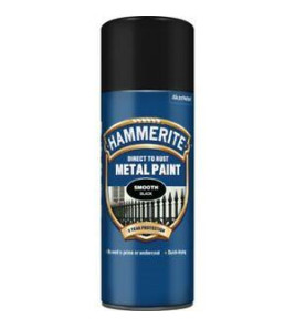 HAMMERITE SMOOTH BLACK AEROSOL