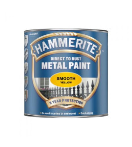 HAMMERITE 250ML YELLOW SMOOTH