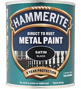 HAMMERITE 750ML SATIN BLACK
