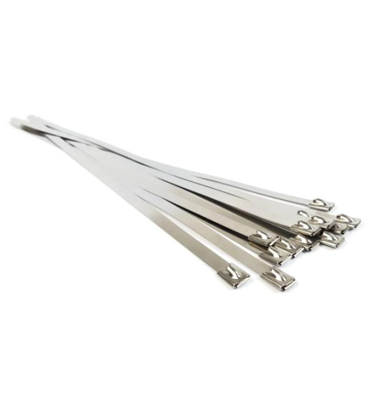 CABLE TIES 125X4.6MM 100PCS STAINLESS STEEL