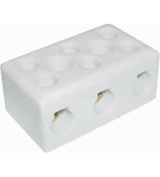 PORCELAIN CONNECTOR 3W LARGE