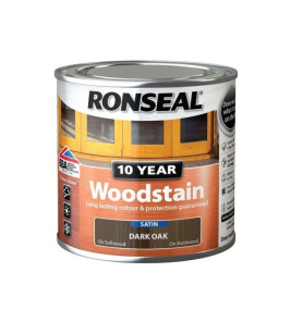 WOODSTAIN DARK OAK 10Y 250ML RONSEAL