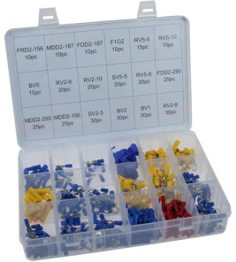 160PC CABLE TERMINAL ASSORTMENT TACTIX