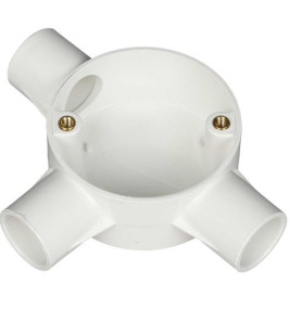 TEE BOX 25MM PVC CONDUIT