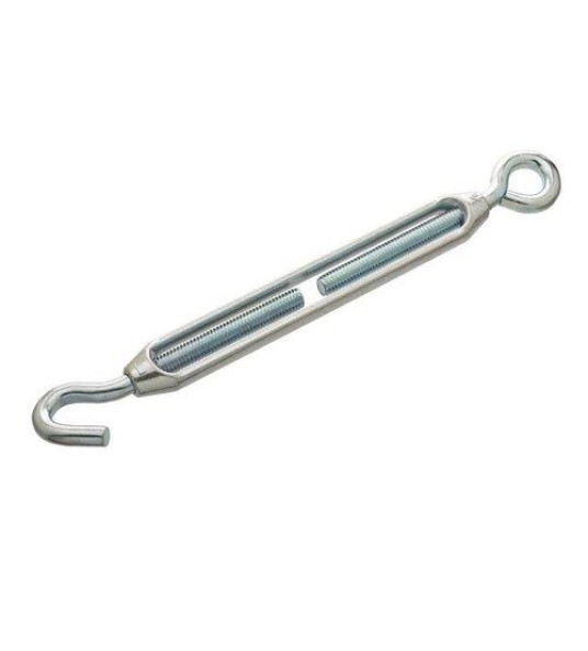 TURNBUCKLE 5MM HOOK/EYE GALVANIZED