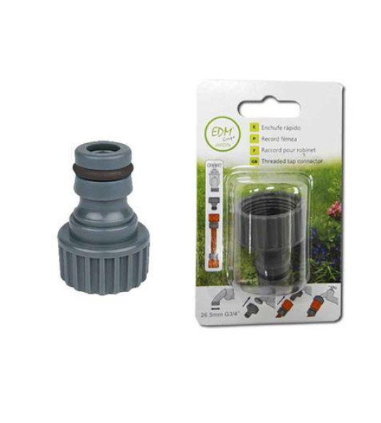 TAP CONNECTOR 3/4`` F PUSHFIT 2204