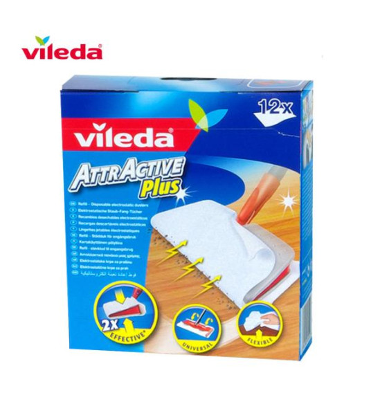 VILEDA ATTRACTIVE REFILLS 12PCS
