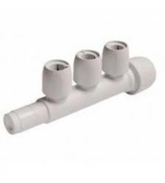 MANIFOLD 22X15MM 3-PORT CLOSED ONE SIDE