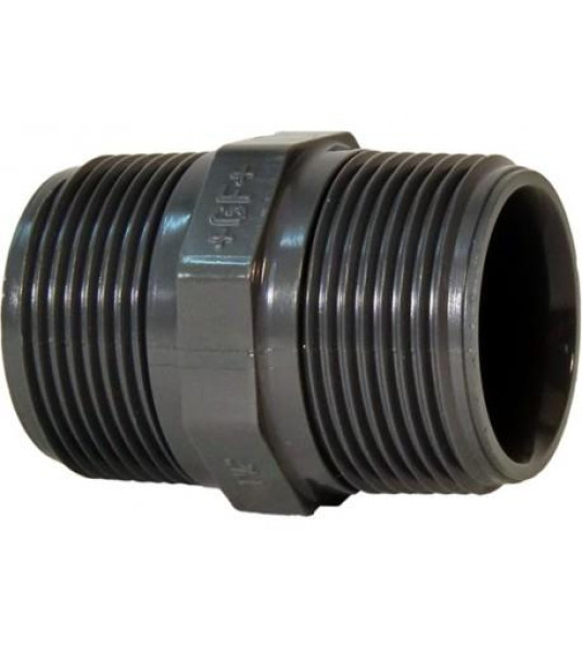 PVC NIPPLE 2 1/2`` BSP