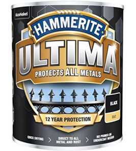 HAMMERITE ULTIMA SMOOTH BLACK 750ML HAMMERITE ULTIMA SMOOTH BLACK 750ML