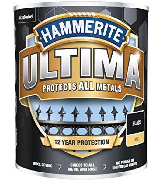 HAMMERITE ULTIMA SMOOTH BLACK 750ML HAMMERITE ULTIMA SMOOTH BLACK 750ML