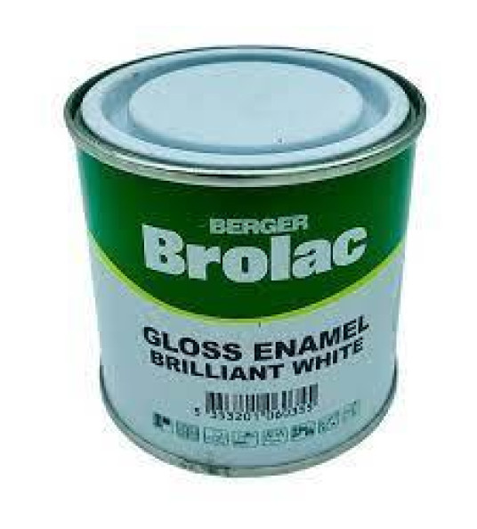 BROLAC GLOSS BRILLIANT WHITE 250ML BROLAC GLOSS BRILLIANT WHITE 250ML