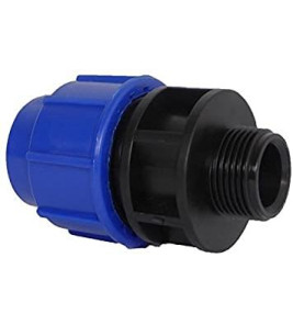 MDPE COMPRESSION ADAPTOR 25X3/4`` M