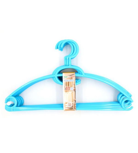 PLASTIC CLOTHES HANGERS 5PC 3142