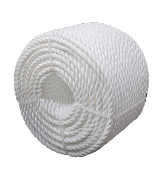 POLYPROPYLENE ROPE WHITE 3S 8MM 220M