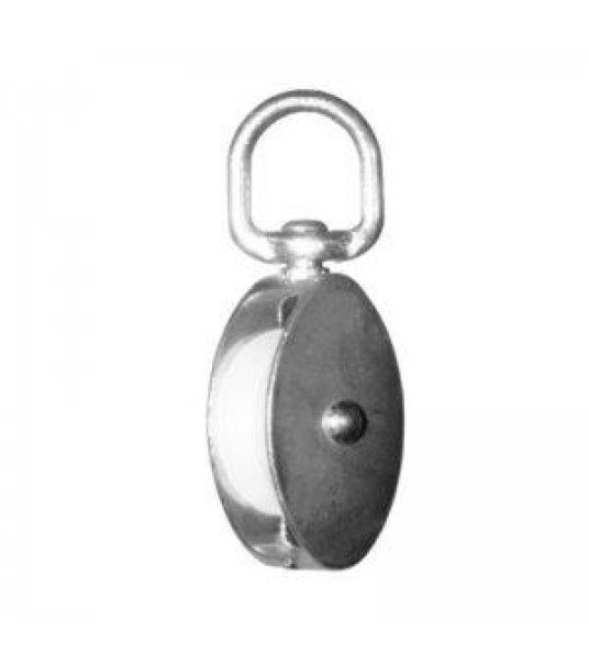 SWIVEL PULLEY 15MM GALVANIZED