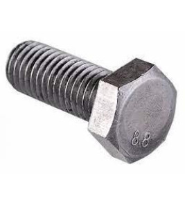 BOLT HEX M12X50MM ZP G8.8 DIN933
