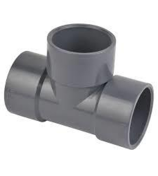 PVC TEE 110MM GREY