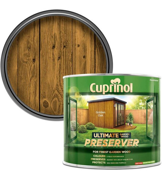 WOOD PRESERVER 4L GOLDEN OAK