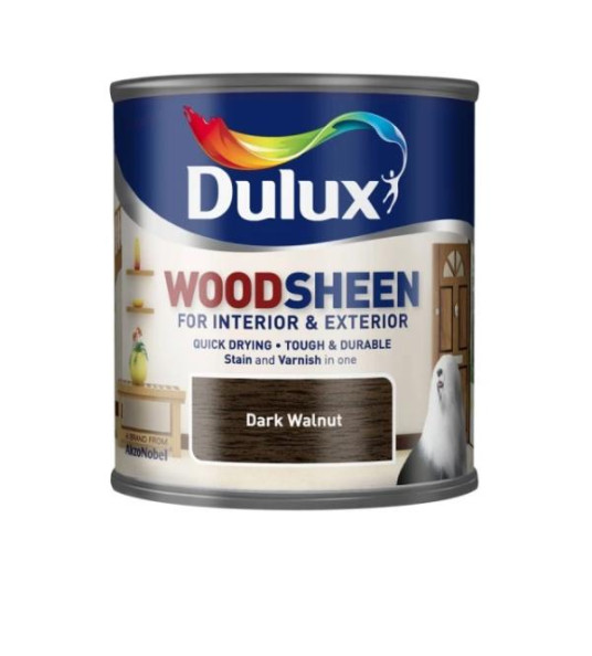 WOODSHEEN 250ML DARK WALNUT DULUX