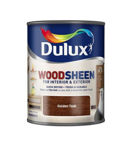 WOODSHEEN 250ML GOLDEN TEAK DULUX WOODSHEEN 250ML GOLDEN TEAK DULUX