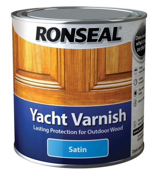 YACHT VARNISH SATIN 1L RONSEAL