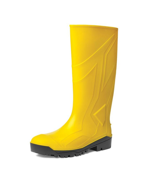 PVC SAFETY BOOTS S5 46 YELLOW