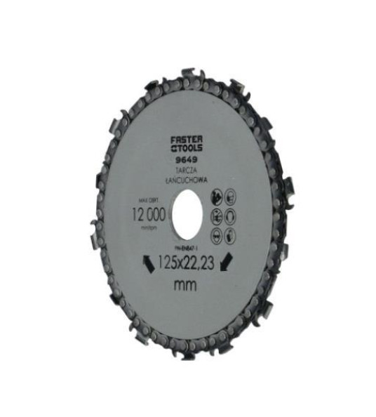 CHAIN DISC 125MM FASTER TOOLS