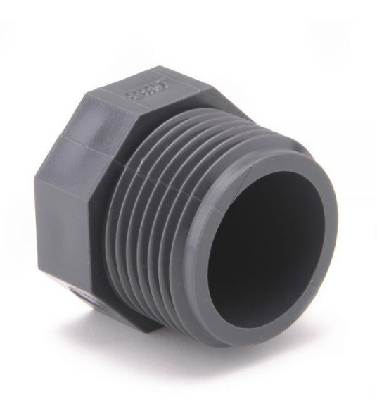 PVC PLUG 1/2``  BSP