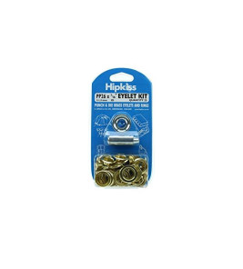 EYELET KIT PP26 11.1MM 25PCS BRASS EYELET KIT PP26 11.1MM 25PCS BRASS