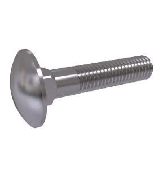 CARRIAGE BOLT M8X90 ZP G4.8 DIN603