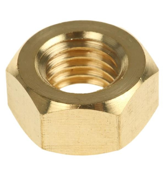 BRASS HEX NUT M6 DIN934