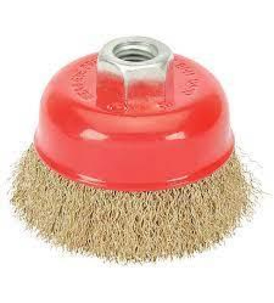 WIRE CUP BRUSH 150MM M14 STANDARD FECI