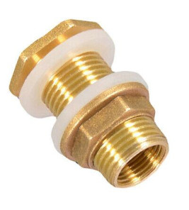 BRASS TANK CONNECTOR 1 1/4``